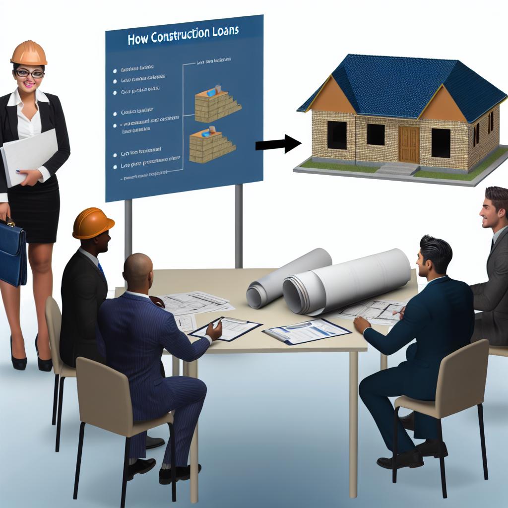 How construction loans work for building a home.