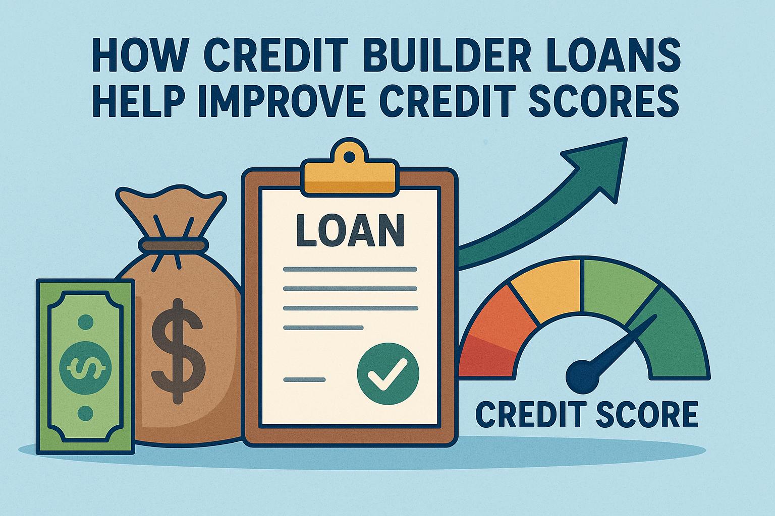 How credit builder loans help improve credit scores.