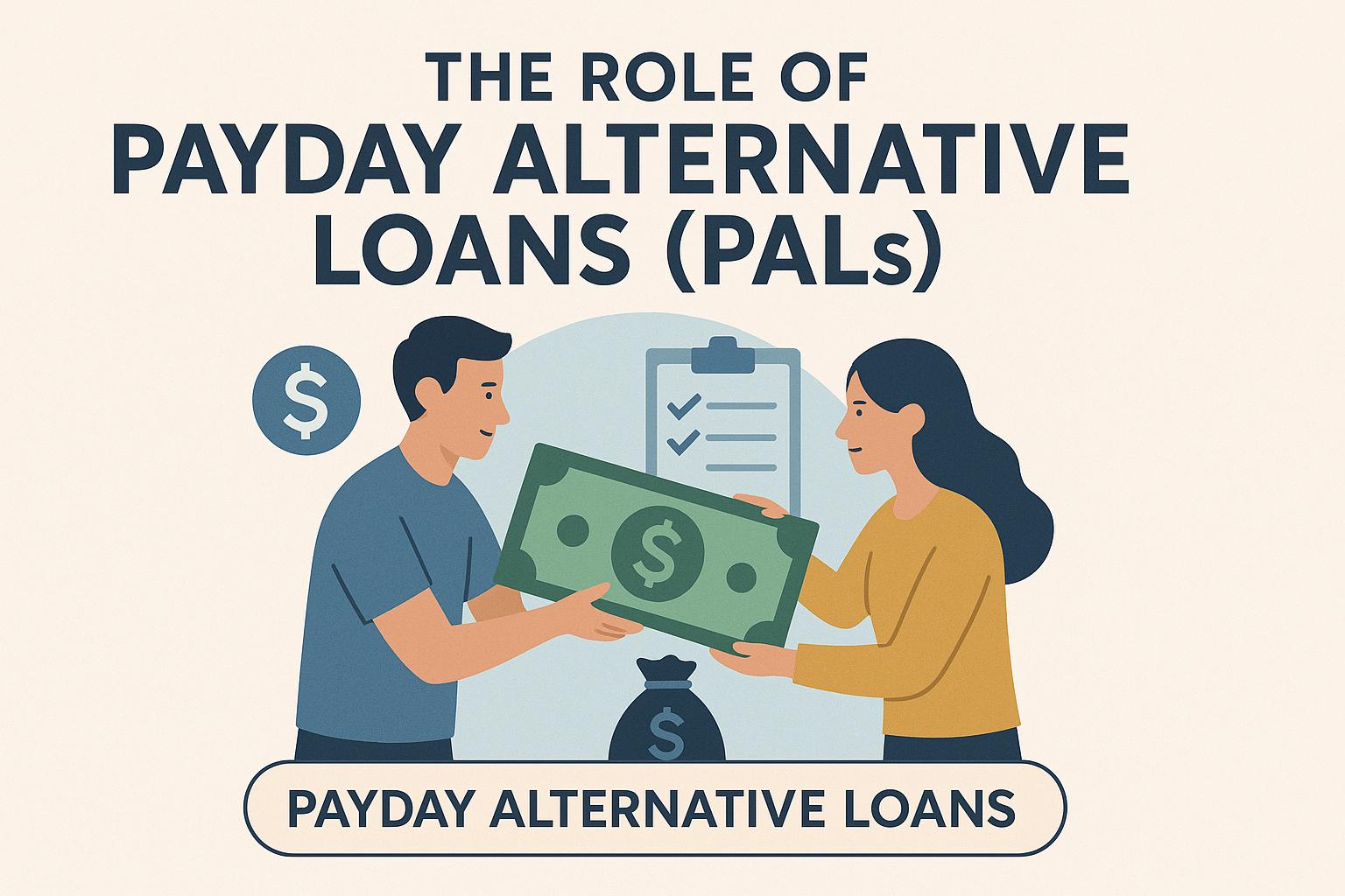 The role of payday alternative loans (PALs).