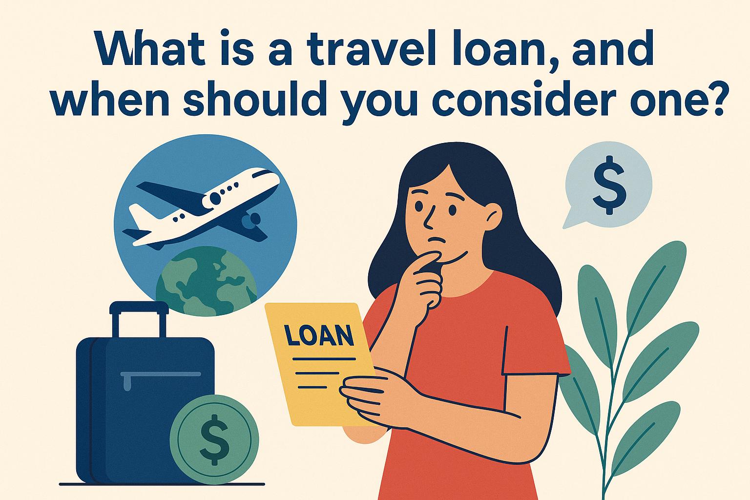 What is a travel loan, and when should you consider one?
