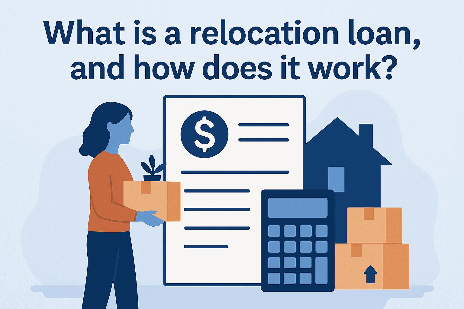 What is a relocation loan, and how does it work?