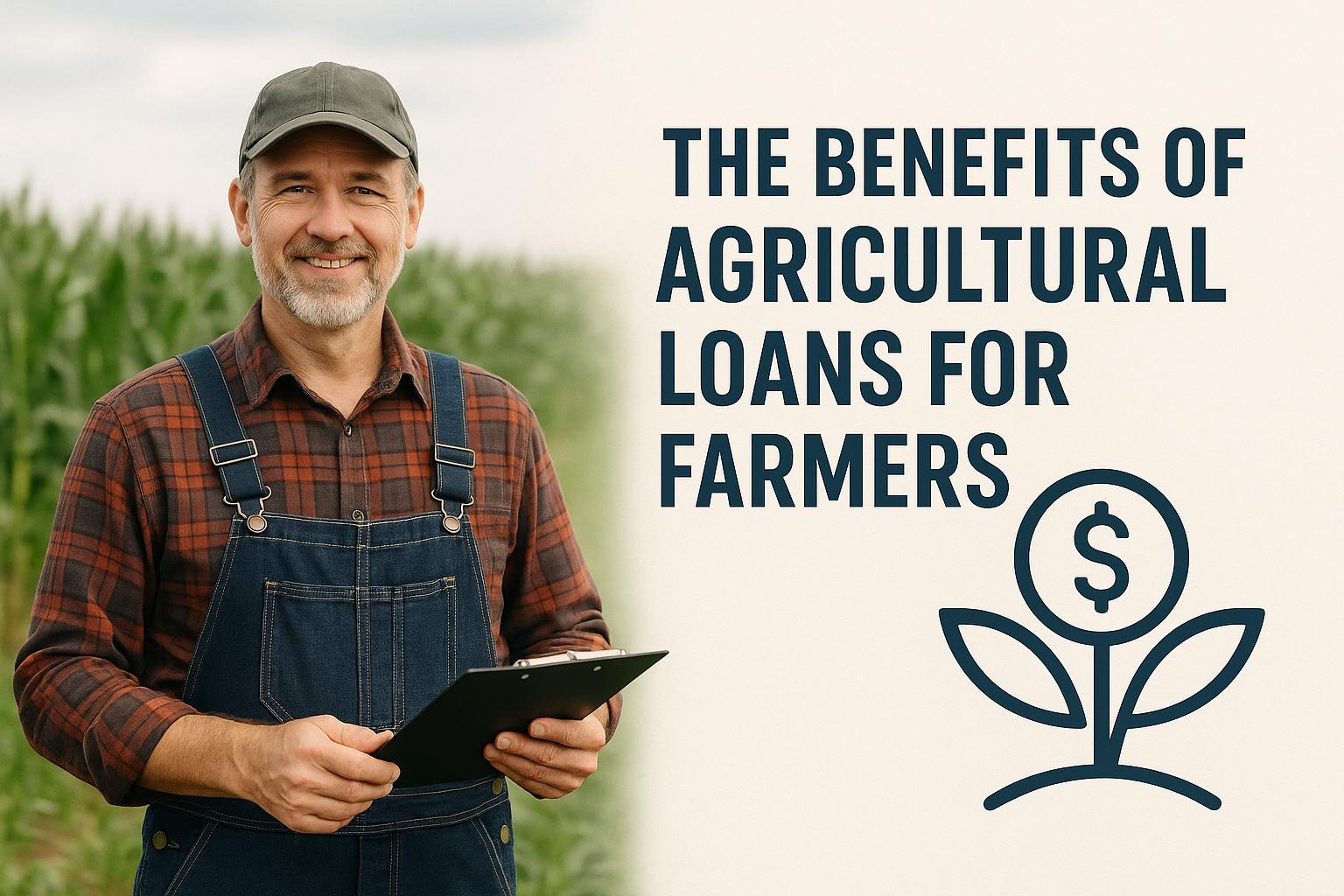 The benefits of agricultural loans for farmers.