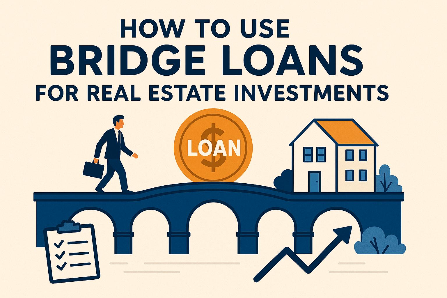 How to use bridge loans for real estate investments.