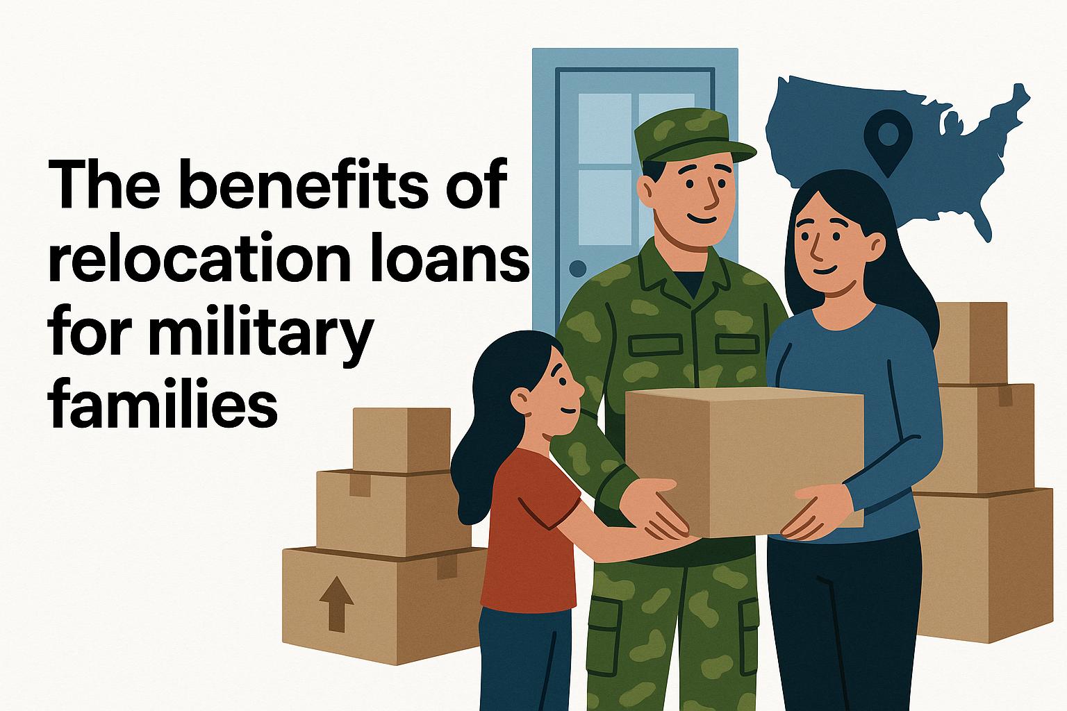 The benefits of relocation loans for military families.