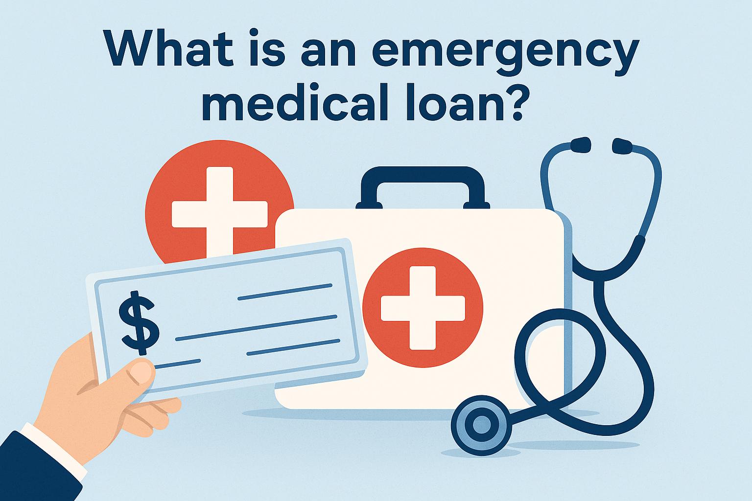What is an emergency medical loan?